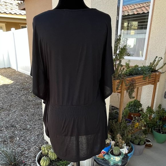 Forever 21 Black Sleeveless Blouse Women Size Small - Picture 6 of 10